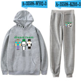 Dreamwastaken Novelty Hoodies Dream Merch Shirt Fashion Casual Printing Hoodie Ankle Banded Pants Suit