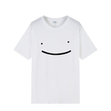 Dreamwastaken Novelty Hoodies Dream Merch Shirt 2D Printed Short Sleeve Round Neck Loose T-shirt