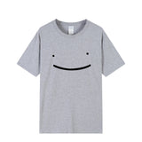 Dreamwastaken Novelty Hoodies Dream Merch Shirt 2D Printed Short Sleeve Round Neck Loose T-shirt