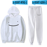 Dreamwastaken Novelty Hoodies Dream Merch Shirt Fashion Casual Printing Hoodie Ankle Banded Pants Suit