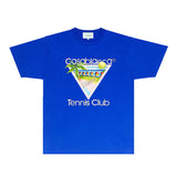 Casablanca T Shirts Fashion Print Street