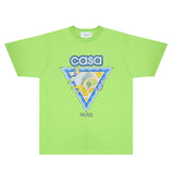 Casablanca T Shirts Fashion Print Street