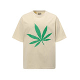 Gallery european and american couple wear plus size fried color washed short-sleeved t-shirt youth tee