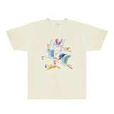 Casablanca T Shirts Fashion Print Street