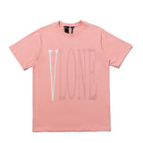 Wang yibo lne short-sleeved big v reflective hot diamond devil angel couple outfit loose