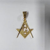 Jewelry Hip Hop Stainless Steel Masonic Pendant Necklace