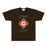 Casablanca T Shirts Fashion Print Street