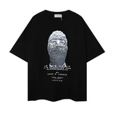 Cross-border foreign trade wholesale stranger things ins star pearl masked man mask couple loose short