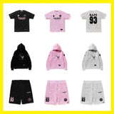 Japanese style maheymi international co-branded messi camouflage embroidered armband couple short-sleeved t-shirt football uniform+