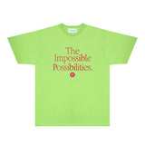 Casablanca T Shirts Fashion Print Street