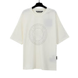 wholesale pa angel coconut tree flame letter logo graffiti paint short-sleeved t-shirt