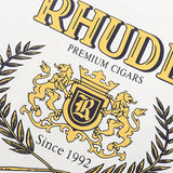 Rhude T Shirts Totem Badge Printing Cotton Casual Short Sleeve Men and Women