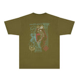 Casablanca T Shirts Fashion Print Street