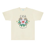 Casablanca T Shirts Fashion Print Street