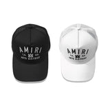 Amiri Hat Embroidered Mesh Adjustable Sun Hat