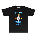 Casablanca T Shirts Fashion Print Street