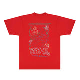 Casablanca T Shirts Fashion Print Street