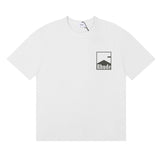 Rhude T Shirts Printed Cotton Crew Neck Short Sleeve Men and Women