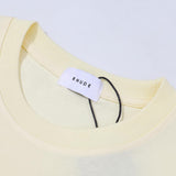 Rhude T Shirts Yacht Printing Cotton Loose Short Sleeves Men and Women