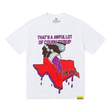 Ts cross-border that's a high quality awful pure cotton lot round neck t-shirt of short sleeve cough s
