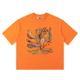 House of errors all-seeing eye graphic tee - trendy short sleeve couple's high street hoodie