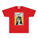 Casablanca T Shirts Fashion Print Street