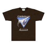 Casablanca T Shirts Fashion Print Street