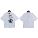 pa severed bear palm coconut tree flame shark couple outfit loose