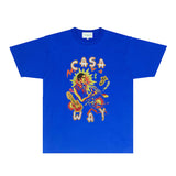 Casablanca T Shirts Fashion Print Street