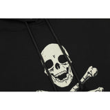 Vlone Hoodie Autumn and Winter Skull Big V Letter