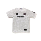 Japanese style maheymi international co-branded messi camouflage embroidered armband couple short-sleeved t-shirt football uniform+