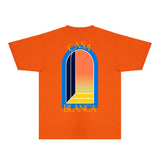 Casablanca T Shirts Fashion Print Street