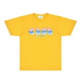 Casablanca T Shirts Fashion Print Street