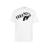[heavy weight double yarn] trapstar stitching tiger head embroider gradient letter short-sleeved t-shirt