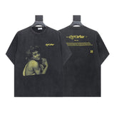 Summer off-white high quality pure cotton t-shirt printing short-sleeved t