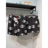 American asaali character print short sleeve t-shirt & trendy shorts set - summer collection