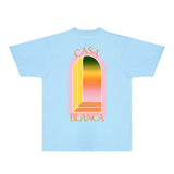 Casablanca T Shirts Fashion Print Street