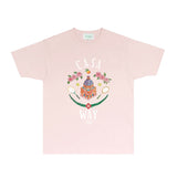 Casablanca T Shirts Fashion Print Street