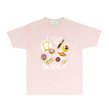 Casablanca T Shirts Fashion Print Street