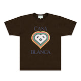 Casablanca T Shirts Fashion Print Street