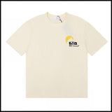 American trend rhu marlboro high definition printing de casual round neck short sleeve t-shirt export wholesale