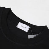 Rhude T Shirts College Badge Printed Cotton Casual Short Sleeve Men and Women