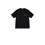 Summer running volume stussy short-sleeved t-shirt dice black eight ice cream comfy basics american couple summer t