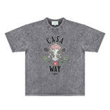 Casablanca Distressed T-Shirt