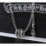 Chrome Heart Necklace Collarbone Chain Personality