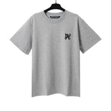 wholesale pa angel coconut tree flame letter logo graffiti paint short-sleeved t-shirt