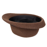 Walter White Fedora Autumn and Winter Woolen Hat Billycock Male Fedora Hat British Wild Gentleman