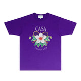 Casablanca T Shirts Fashion Print Street