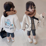 Girl Jacket Boys and Girls Coat Cartoon