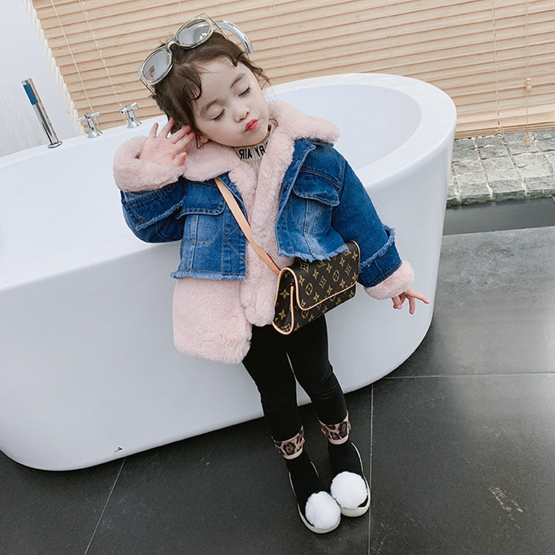 Girl Jacket Girls' Coat and Denim Jacket